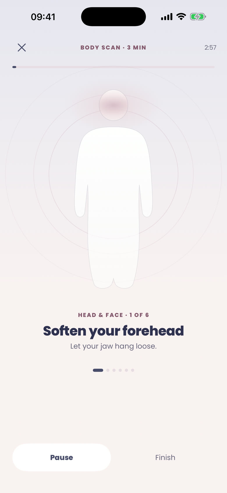 The body scan ritual